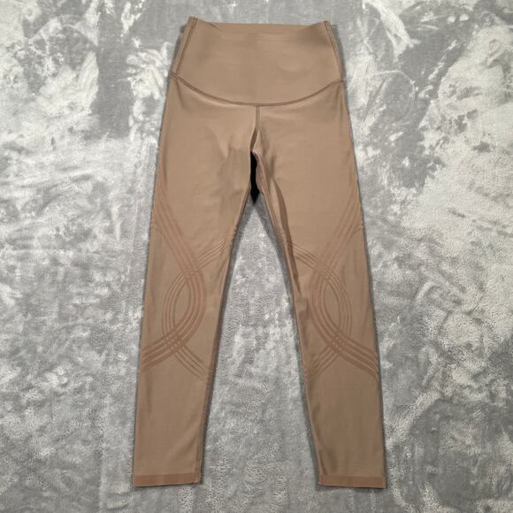 Fanka Leggings XS Tan Body Sculpt 7/8 Compression Smoothing Running Workout - Picture 1 of 12